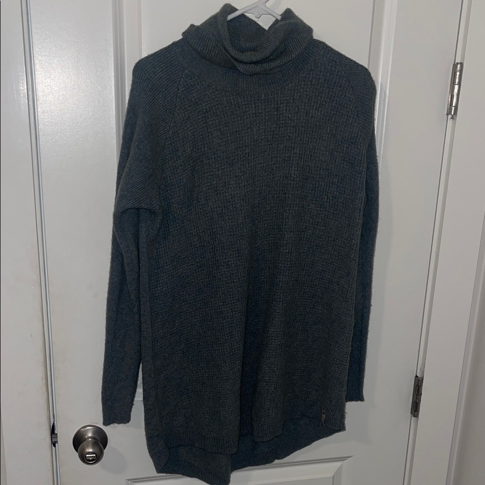 Woolrich Women's Green Cowl Neck Sweater